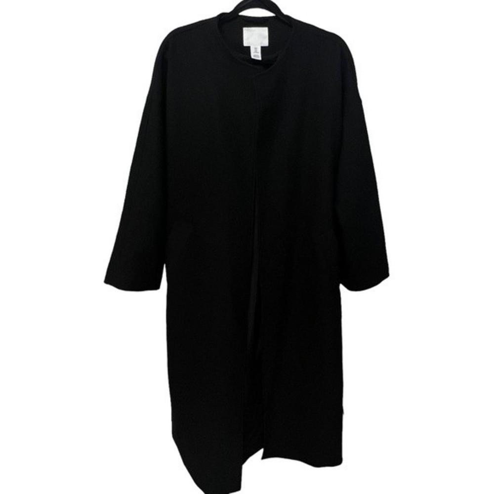 Oversized Black Coat from H&M